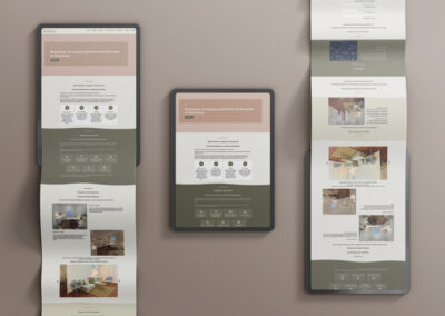 Landing page